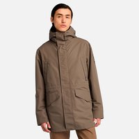 timberland男士三合一防水抓绒派克大衣 - 巧克力色 【美国奥莱】 巧克力片 Large