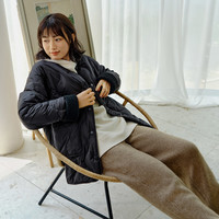 雪中飞 SNOWFLYING秋冬气质舒适短款圆领无压保暖羽绒服女小个子潮