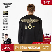 BOY LONDON 冬情侣款logo圆领休闲百搭潮牌卫衣N03909