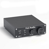 FosiAudio M03单声道低音炮功放机小型D类TPA3255大功率重低音