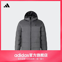 adidas阿迪达斯轻运动男女冬季550蓬休闲保暖连帽鸭绒羽绒服