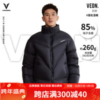 维动（VEIDOORN）冬季初新羽绒服男女运动时尚休闲保暖宽松外套立领防风潮 运动系列羽绒服【初新-黑】 L
