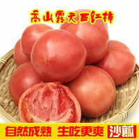 云南自熟沙瓤西红柿老品种水果番茄精选高山露天种植新鲜拒绝催熟