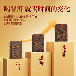 勐昌號云南勐海普洱茶熟茶216g 2024年 年份组合装小金砖熟普茶叶 【简易装】集合小金砖