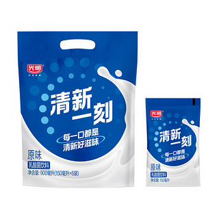 光明清新一刻 原味乳酸菌饮料150ml*6