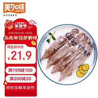 美加佳 笔管鱿鱼500g 海兔子 墨斗鱼 海鲜水产 烧烤食材