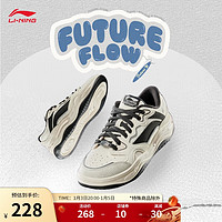 LI-NING 李宁 FUTURE FLOW丨休闲鞋女鞋2024秋季新款反光百搭运动鞋子AGCU048