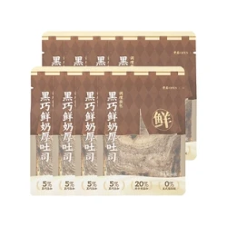 AUNTEA JENNY 沪上阿姨 黑巧鲜奶厚吐司面包 80g