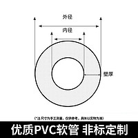 others 其他 VICTORIA·BAROQUE 唯多丽亚巴洛克 3.8pvc软管 聚氯乙烯塑料管 10米 内径2*外径3mm 透明