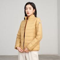 冰洁 BENGEN春秋轻薄羽绒服女短款修身立领鸭绒休闲外套