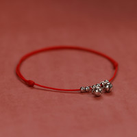 银奥 红绳铃铛脚链 2024新款 YA-JL81