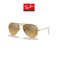 Ray-Ban 雷朋 RB3025 复古太阳镜 经典飞行员款 001/3K 58尺寸