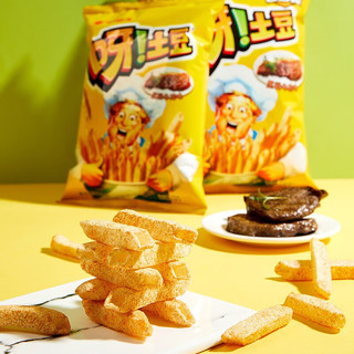 好丽友（ORION）呀土豆好友趣零食休闲零食薯片薯条膨化食品宿舍办公室小零食 呀土豆【蜂蜜黄油味】40g