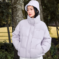 波司登2024冬季时尚休闲小个子短款廓形立领羽绒服女商城同款