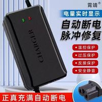 允和美自动断电智能电动车电瓶充电器48 普通双灯款(脉冲维护) 48v20AH