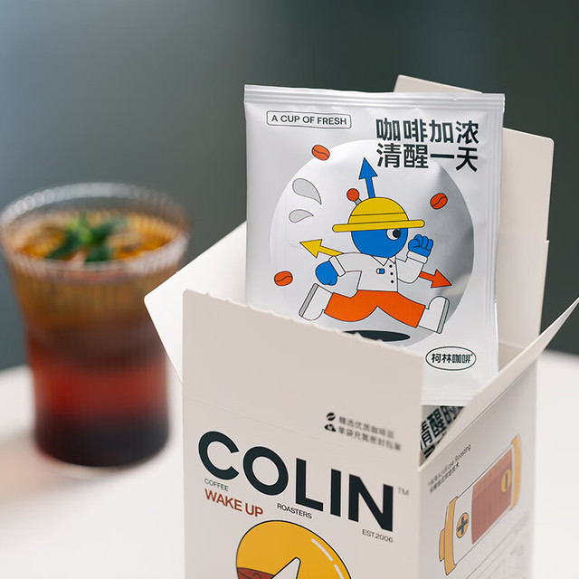 柯林咖啡 挂耳咖啡美式8g*10袋