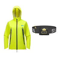 URG ULTRA RUNNER GEARURG Ranger Trailer全天候越野冲锋衣徒步登山穿越滑雪 头灯+明黄 S