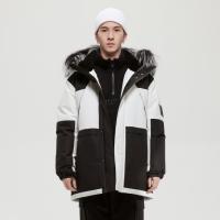保暖服饰：GXG 都市户外系列 90%鹅绒工装派克服羽绒服