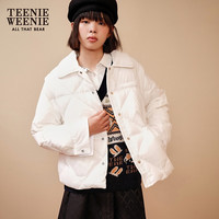 Teenie Weenie小熊轻薄羽绒服面包服保暖可拆卸功能面料兔年国潮女