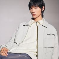棉衣男士基础简约百搭潮流商务棉服外套男装秋冬