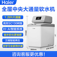 Haier 海尔 中央软水机家用全屋别墅净水系统高端软水器大流量软化净水机