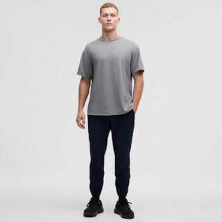 露露乐蒙lululemon丨Relaxed Fit 男士训练宽松款短袖 T 恤 速干 LM3DK9S 杂色黑 M