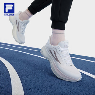 斐乐（FILA）官方跑步鞋女鞋 FLOW 2 轻飞路跑鞋2024冬季新款运动鞋子 -WT