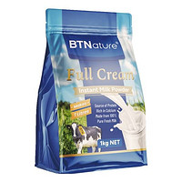 BTNature 蓝胖子 高钙脱脂奶粉1kg  礼盒装