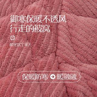 【三层夹棉加厚】暖冬睡衣女可外穿长袖女士家居服保暖棉服套装女