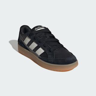 阿迪达斯 adidas2024款男子型格系列黑色舒适耐磨透气运动休闲鞋