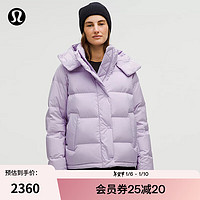 lululemon丨Wunder Puff 女士羽绒外套羽绒服 防风 拒水 LW4CACS 丁香紫 L /10