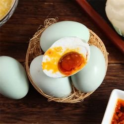 都丰年 DUFENGNIAN 白洋淀咸鸭蛋60g*12枚流油香辣五香活珠子20枚*50g鸡胚蛋