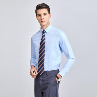 杉杉 SHANSHAN【含莫代尔纤维】百搭男士衬衫商务休闲外套长袖亲肤舒适百搭上衣