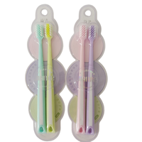 简洁 多角度净护牙刷 双支装 J-206