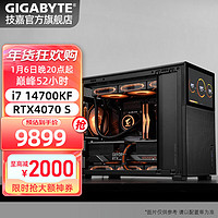 GIGABYTE 技嘉 i7 13700KF/RTX4090/4080/4070Ti乔思伯D31副屏游戏直播设计电脑主机 二