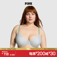 维多利亚的秘密 PINK 全罩杯Logo肩带无痕薄衬垫文胸女士内衣 11241739 80B ()