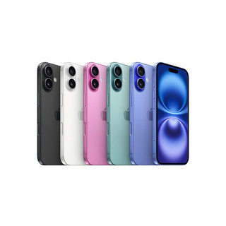 Apple 苹果 iPhone 16 Plus 5G手机 512GB 黑色 快充套装