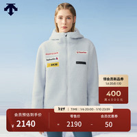 DESCENTE迪桑特 SKI STYLE 女士 仿羊羔绒 针织运动上衣 外套夹克