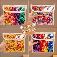 梦丝露 宝宝发圈高弹力儿童毛巾圈不伤发公主扎头发橡皮筋女童小公主2024