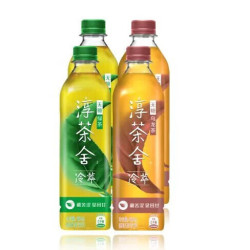 可口可乐 Coca-Cola 淳茶舍 铁观音乌龙玉露绿茶冷萃零卡路里无糖茶 480ml*4瓶装 饮料