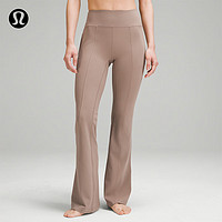 20点开始、限尺码：lululemon Groove 女士高腰喇叭裤 30"  LW5GOMA