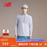 new balance 套头衫男款潮流舒适户外跑步健身卫衣MT43204 AG M