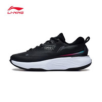 李宁(LI-NING)运动鞋SOFT WARM FLEECE女子加绒保暖柔软舒适潮流休闲鞋 黑色/白色-1 35.5