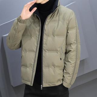 【90%白鸭绒】简约百搭立领羽绒服男休闲帅气轻薄羽绒服外套男