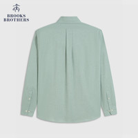 Brooks Brothers/布克兄弟男士24秋冬新牛津纺扣结领logo休闲衬衫