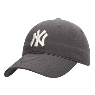 美职棒（MLB）帽子 男帽女帽软顶刺绣棒球帽休闲运动鸭舌帽3ACP66/77 纽约洋基队/炭灰色/66 F