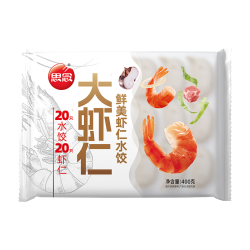 思念 大虾仁鲜美虾仁水饺400g
