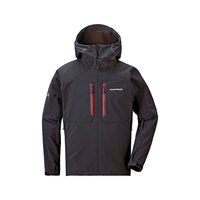 mont·bell 粉色连帽卫衣 男士 登山服保暖外套防风