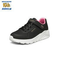 Skechers斯凯奇儿童糖果鞋UNO女大童时尚中高底秋季青少年运动板鞋310451L /BKRG