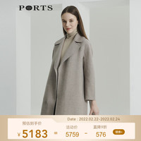 PORTS宝姿女装 秋冬新品毛呢大衣LL9C11LZF052